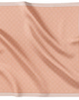 Fringed Monogram Peach