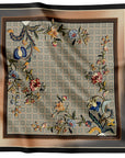 Spring Check Black 90cm