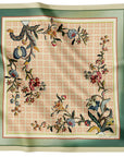 Spring Check Ivory 90cm