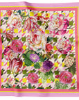 Springtime Houndstooth Pink 90 cm