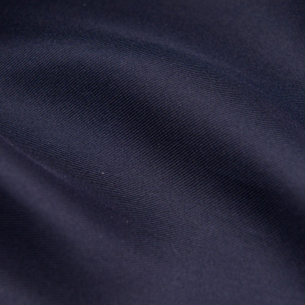 Navy 70cm Silk Scarf