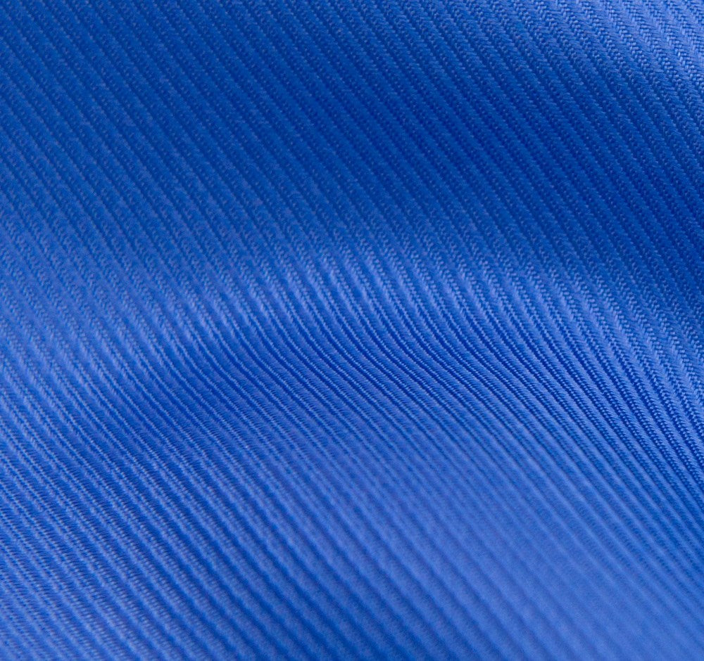 Lapis 70cm Ribbed Silk Scarf