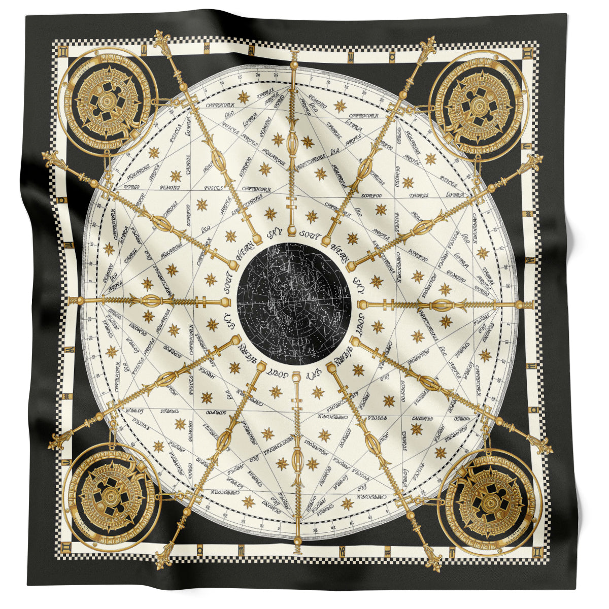 Mappa del Cielo Black 90cm
