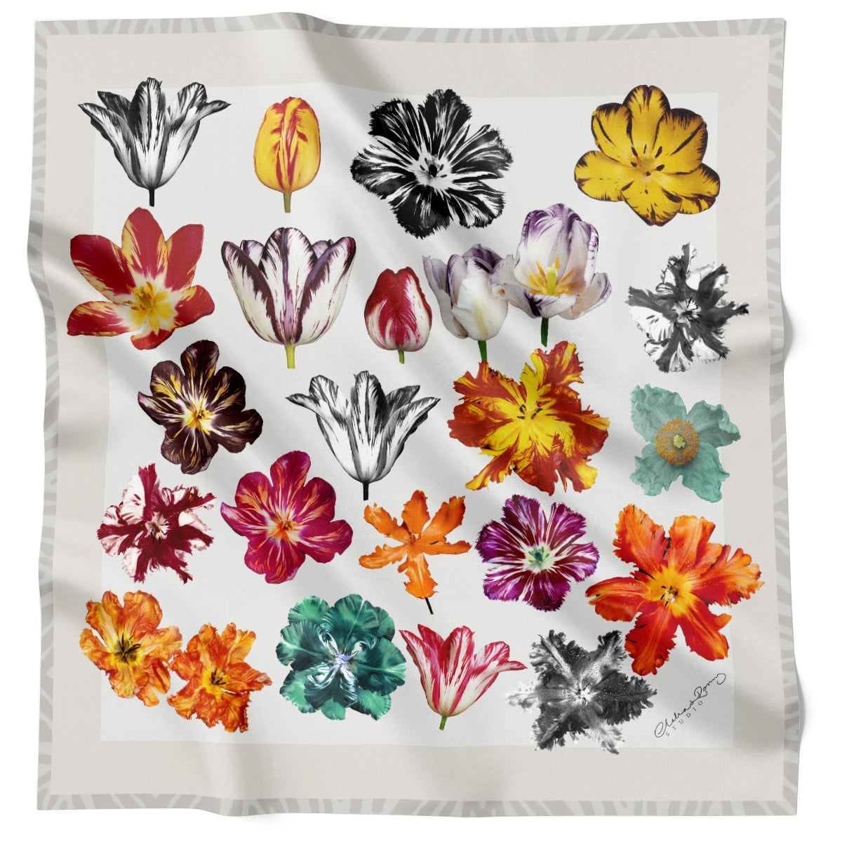 Tulipano Silver 90cm