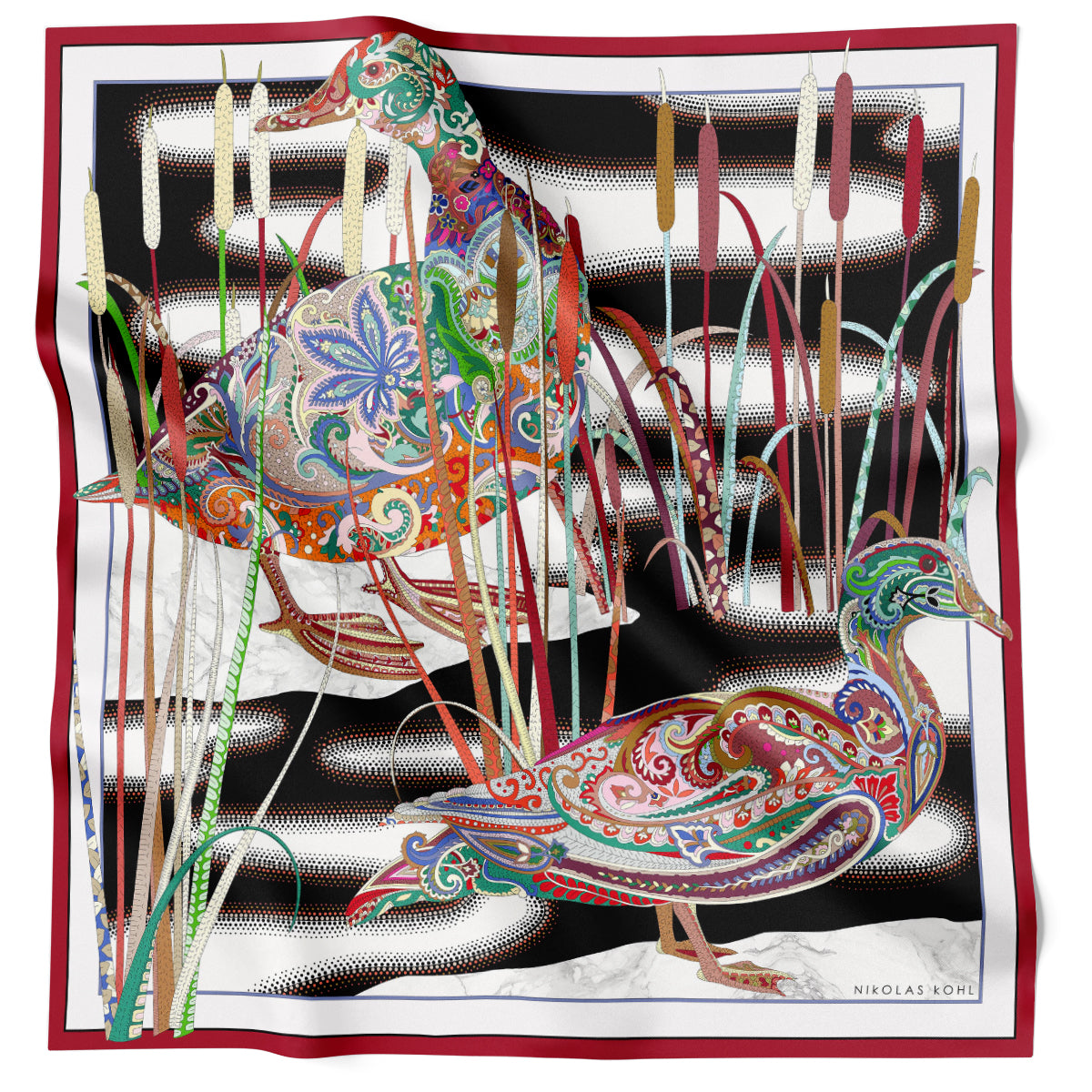 Paisley Marsh Red
