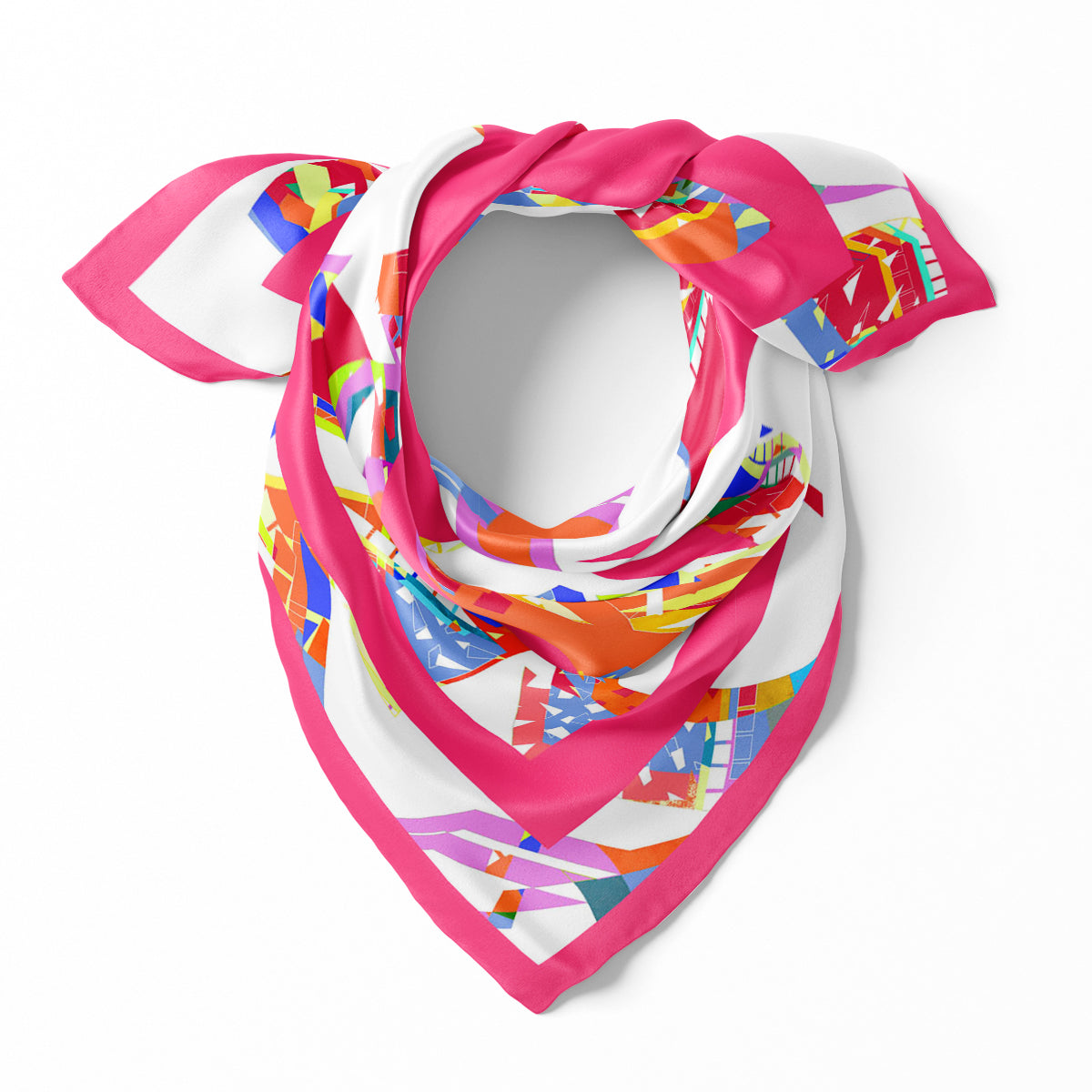 Abstract Initial Pink