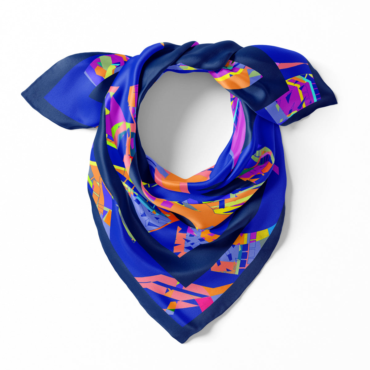 Abstract Initial Blue