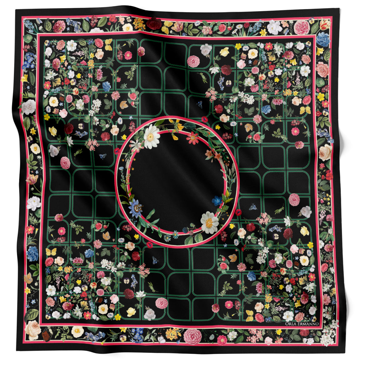 Symphony of Blooms Black