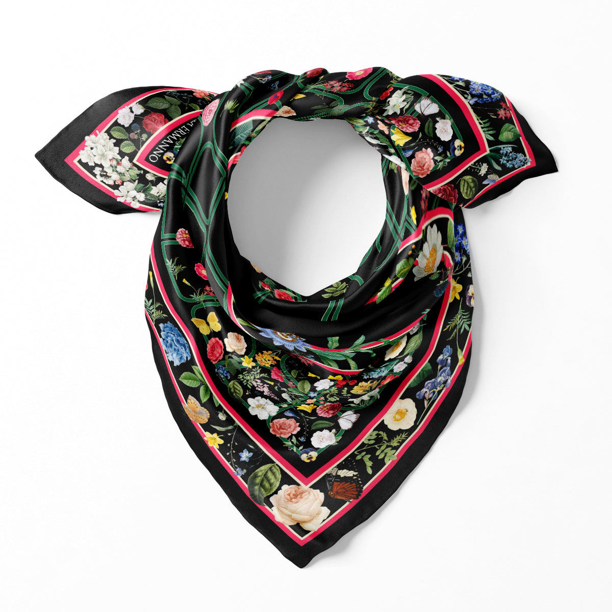 Symphony of Blooms Black