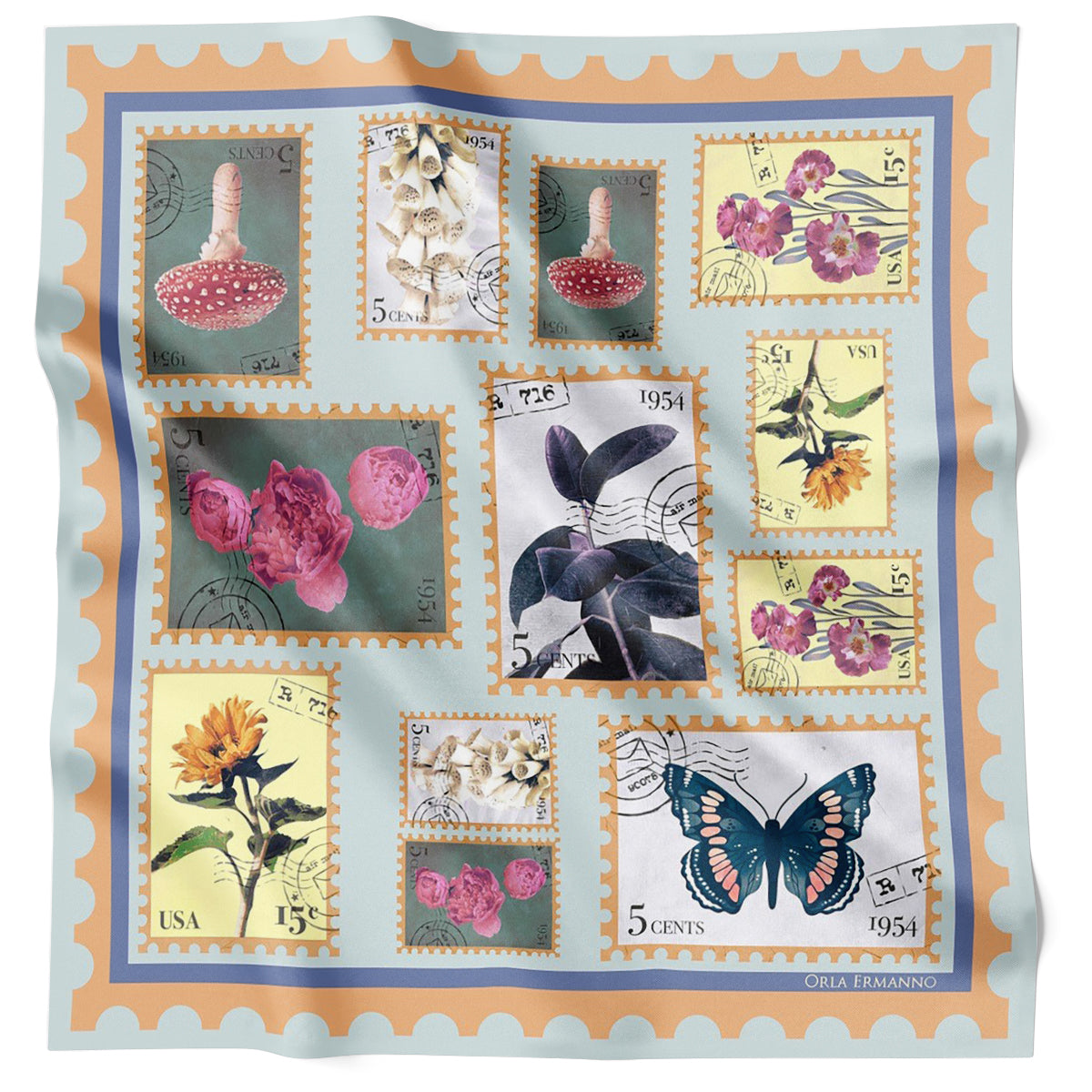 Woodland Stamps Pastel