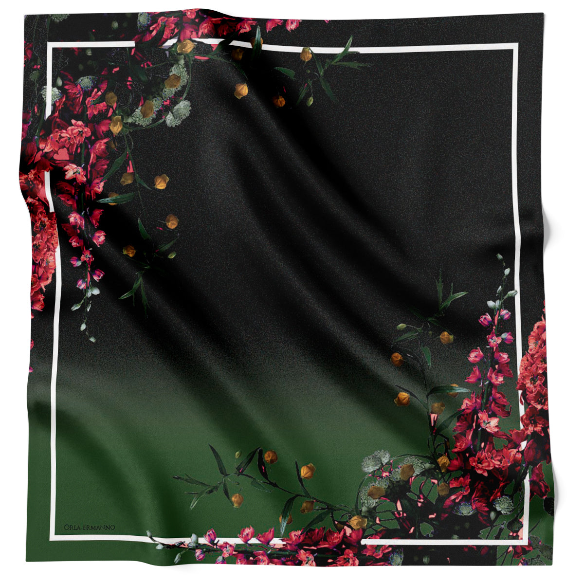 Ombre Bouquet Green 90cm