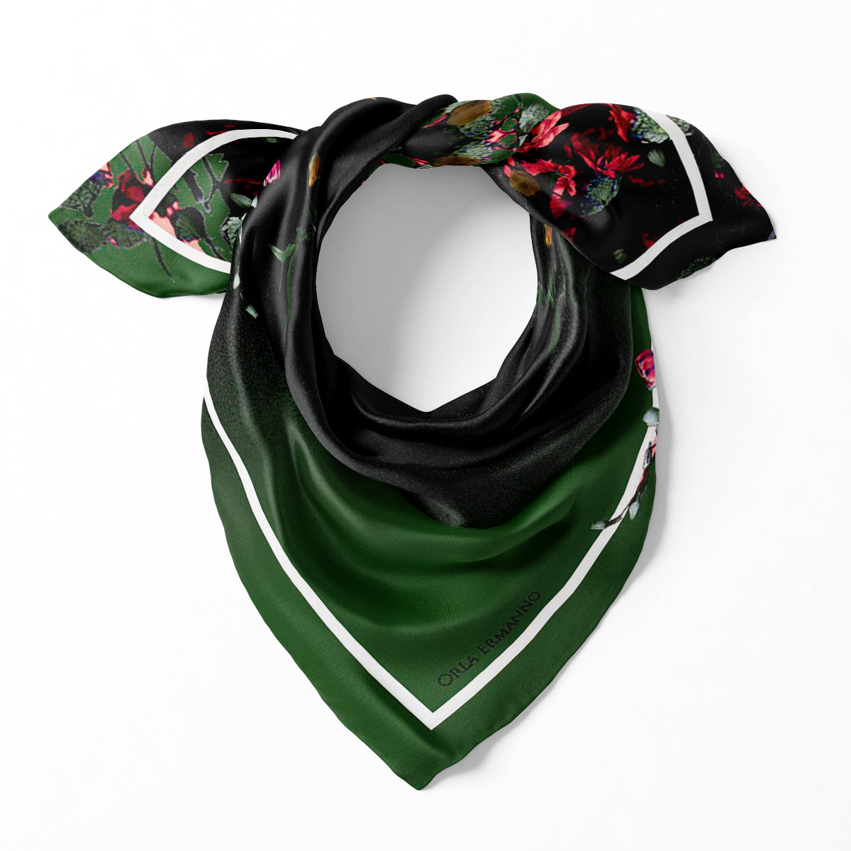 Ombre Bouquet Green 90cm