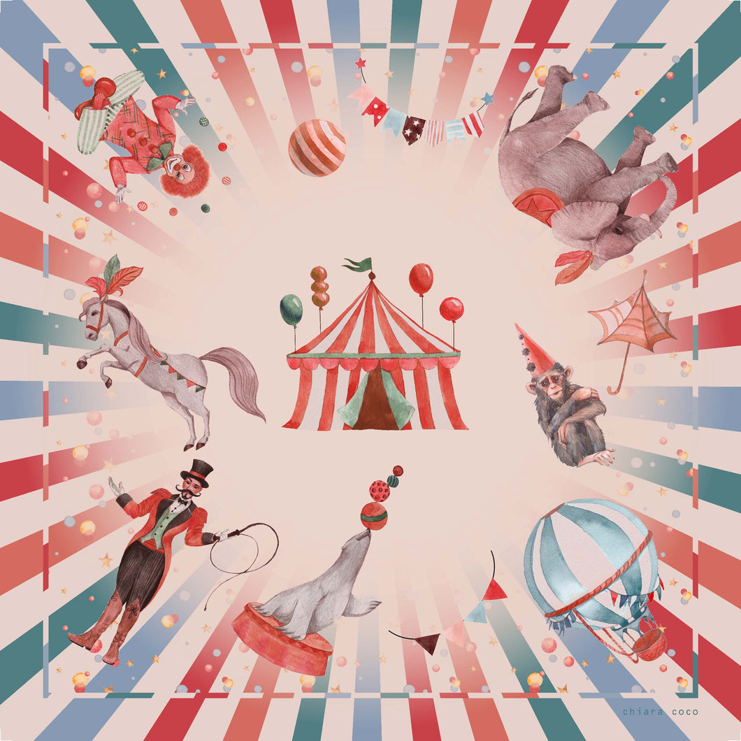 Once Upon a Circus Candy Pink
