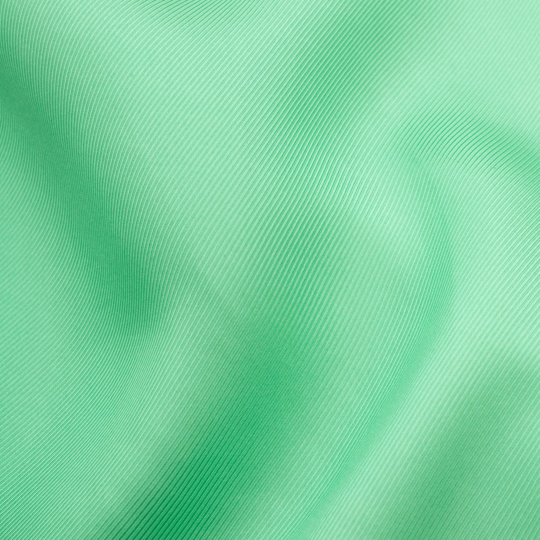 Biscay Green 90cm Ribbed Silk Scarf