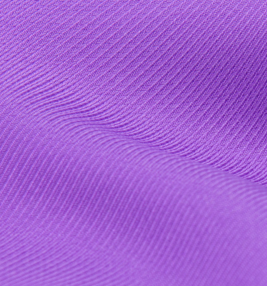 Orchid - 80cm Ribbed Silk Scarf